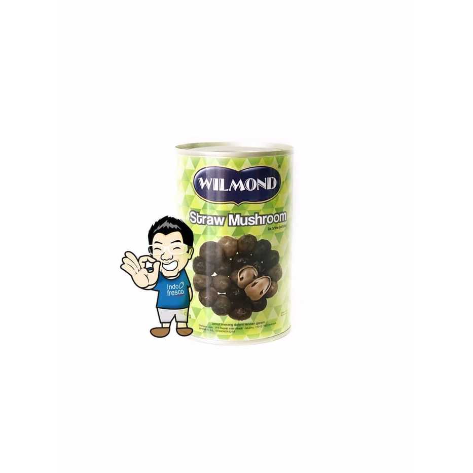 

Wilmond Jamur Kaleng - Straw Whole Mushroom In Brine Canned