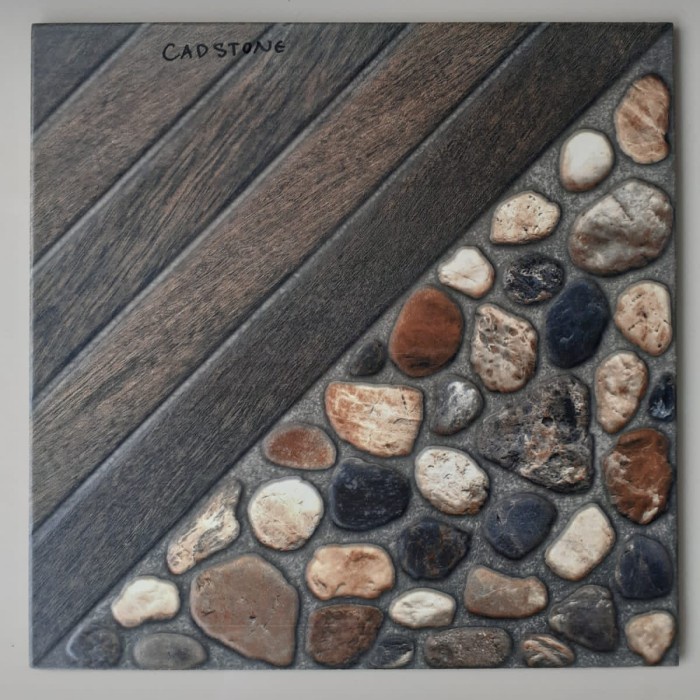 KERAMIK 40X40 CANDSTONE BROWN MATT - MULIA TILE