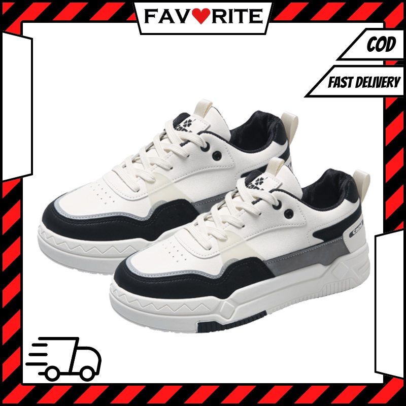 Favorite &quot;Free Box&quot; (Size 40 - 44) Anzu Sepatu Sneakers Pria Kasual Trendy Fashion Import 8122