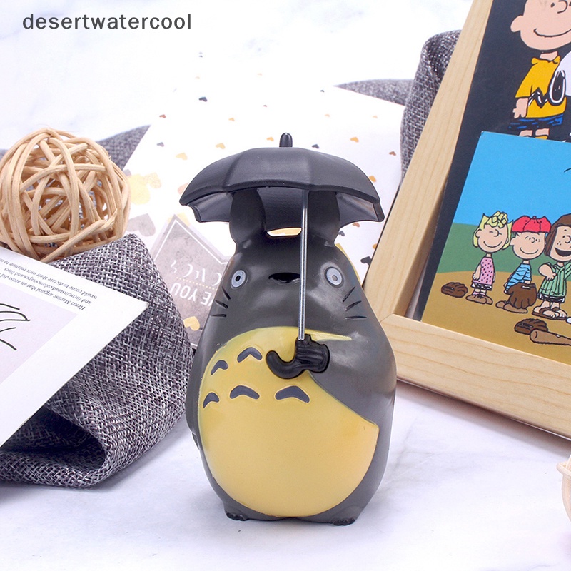 Deid Patung Model Totoro Plastik Ornamen Pot Bunga Peri Miniatur Gnome Martijn