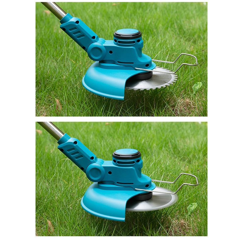 588VF Mesin Pemotong Rumput 20000Mah Electric Lawn Mower Cordless Grass Cutter Trimmer Garden Tool with 2 Li-ion Batteries