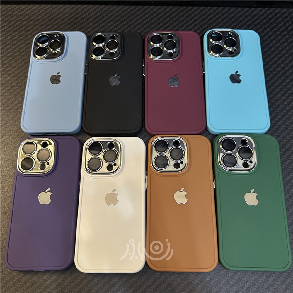 Casing Ponsel Silikon Lembut Untuk Iphone11 12 Pro Max13 14 Pro Max14 Plus Case Shockproof Cover Pelindung Lensa Casing iPhone