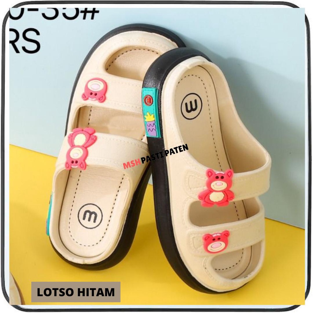 Sandal Jelly Anak Perempuan Motif Lotso Meilisa 029