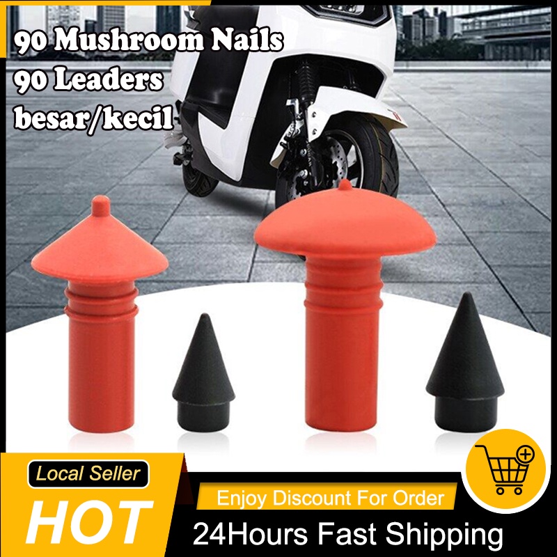 Universal Tire Repair Rubber Bullet Tubeless Perbaikan Tubles Berbentuk Jamur Tubles Tubless Gun Rub