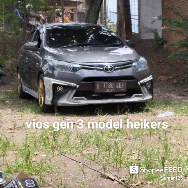 bodykit vios gen3 yaris heikers+ductail GRT BODYKIT