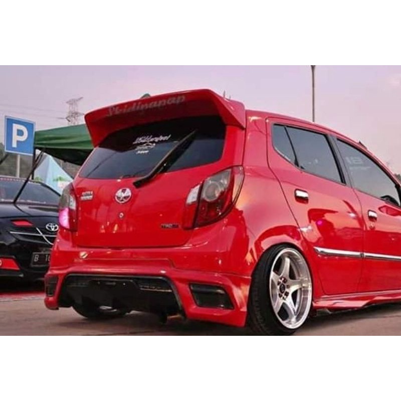 bodykit belakang Ayla/agya GRT BODYKIT
