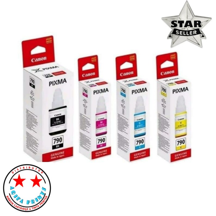 TINTA CANON GI-790- /G1000-G2000-G3000/PIXMA/TINTA PRINTER/1 SET