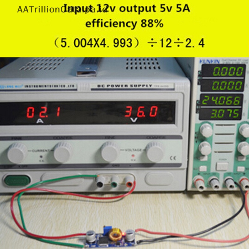 Aatrillioncatalpa DC-DC step-down 4V-38v Ke 3.3V 12V 24V 5A converter voltage regulator  Id