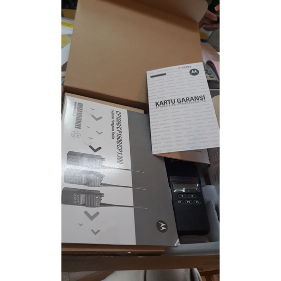HT MOTOROLA CP 1300 VHF/UHF BERGARANSI