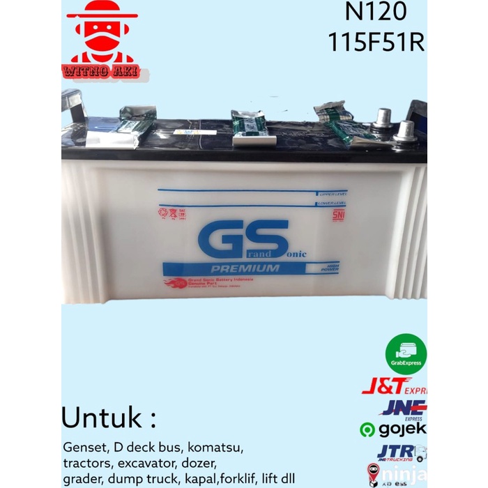 Aki GS Basah n120 - dozer excavator dumptruck grader genset n120