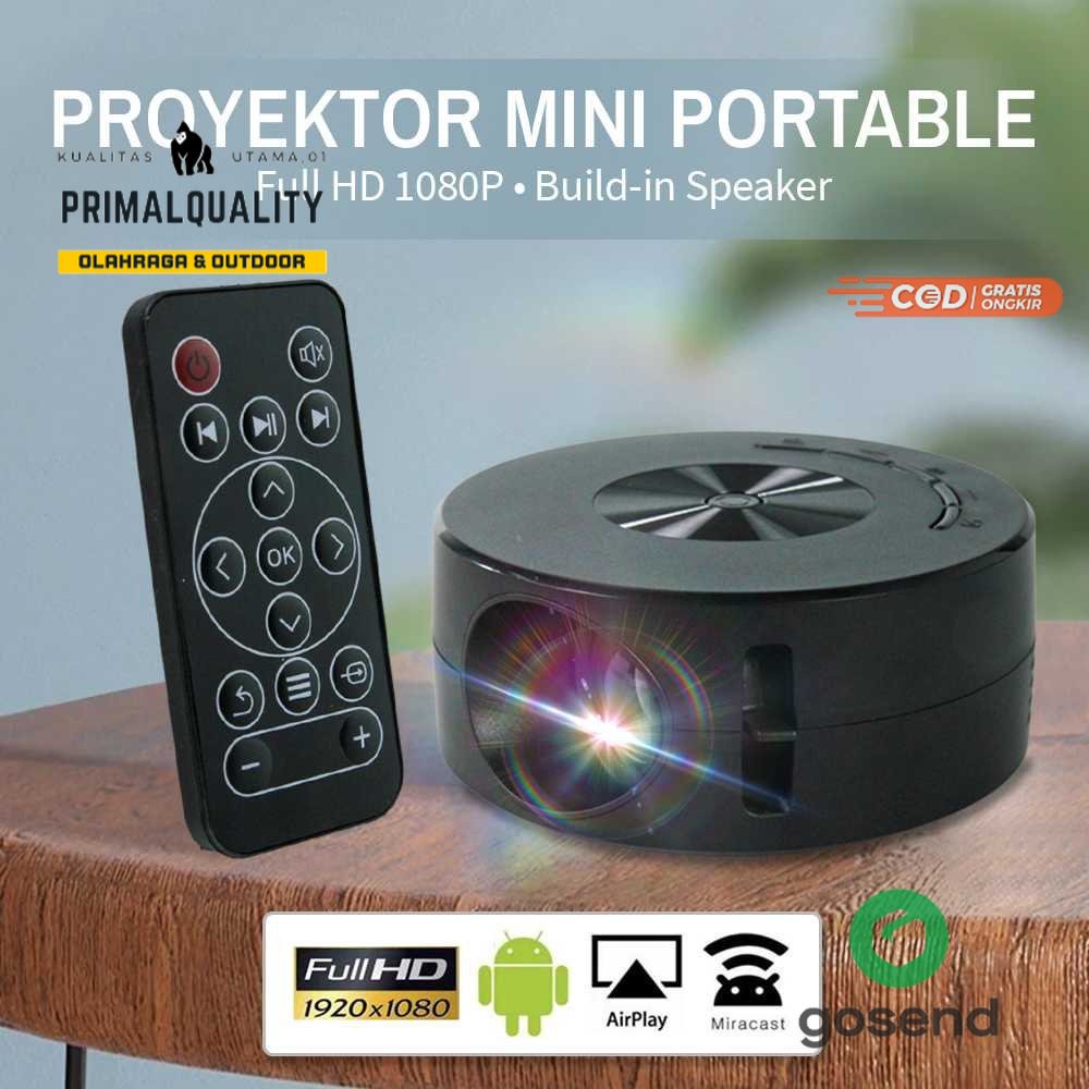 Proyektor Mini Tv Pintar, Wifi Portabel Bioskop Rumah Proyektor Led Beamer Proyektor Ponsel Kecil Pr