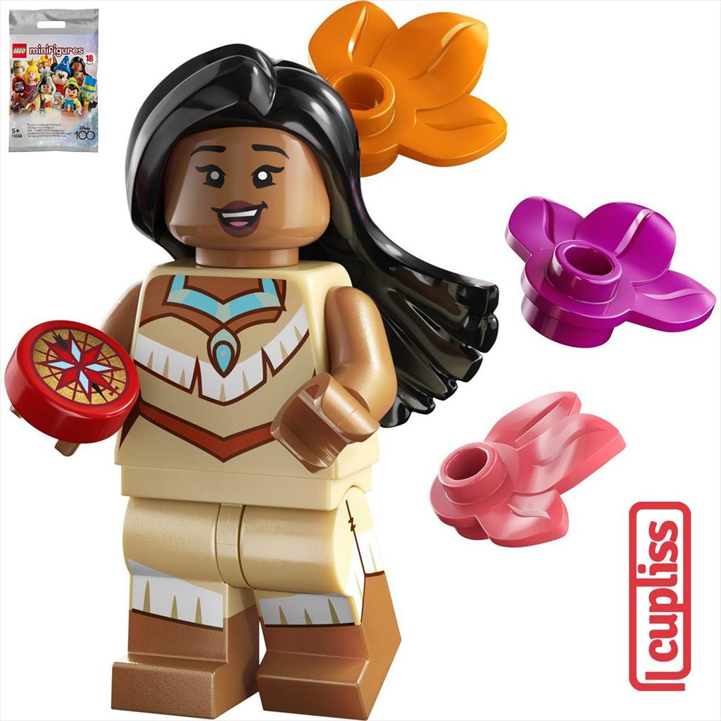 sealed - Pocahontas LEGO 71038 Minifigure Series Disney 100