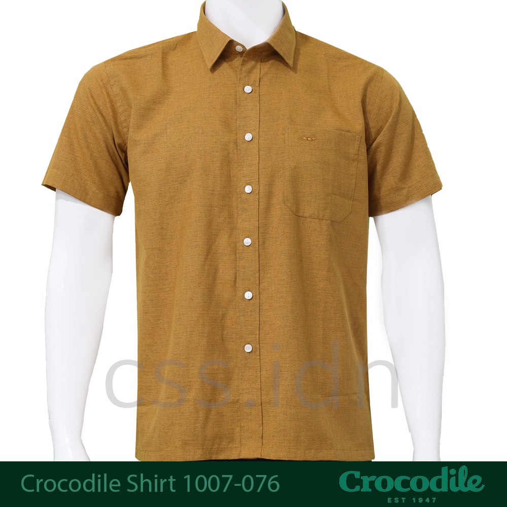 Kemeja Pria Lengan Pendek Crocodile 1007-076