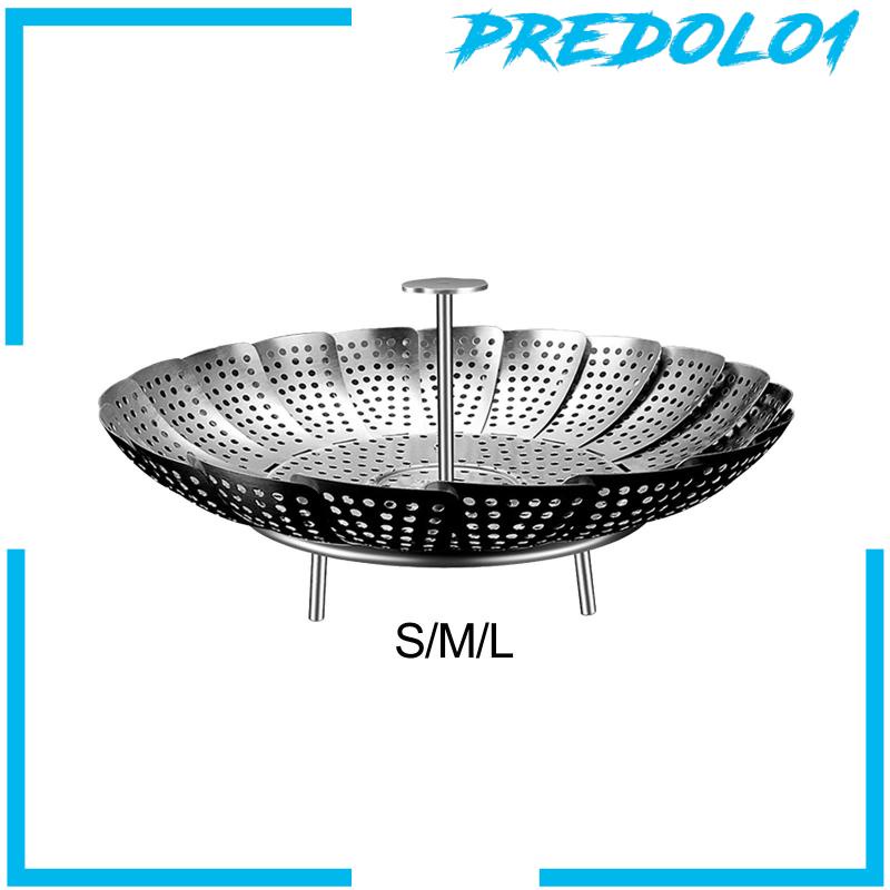 [Predolo1] Keranjang Steamer Sayur Sayuran Veggie Non Gores Collapsible Lotus Steamer Basket