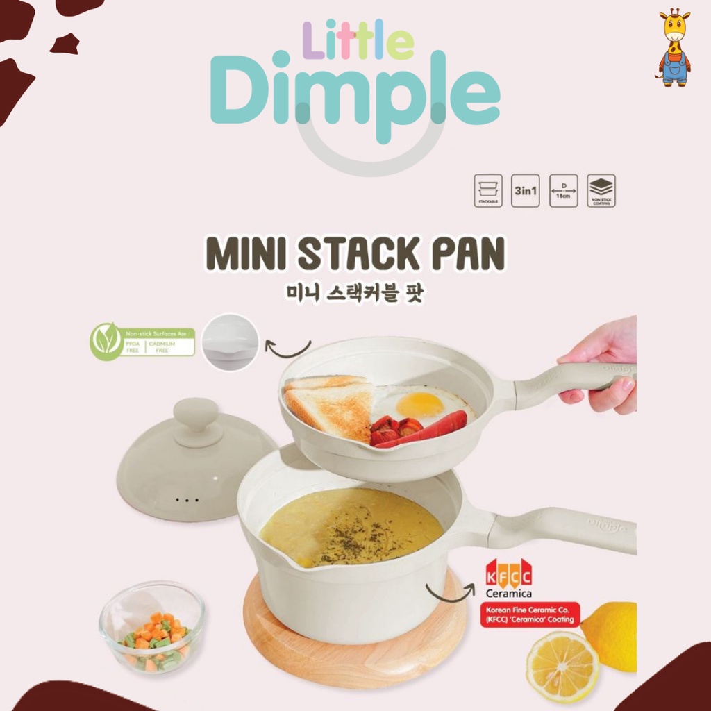 Little Dimple Mini Stack Pan - Wajan Penggorengan