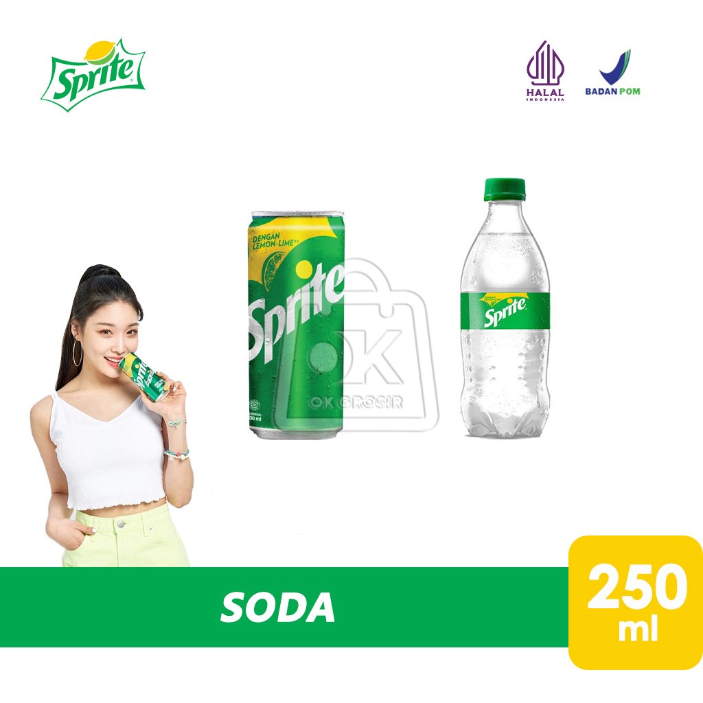 

Sprite Minuman Soda Rasa Lemon Jeruk Nipis (250 ml)