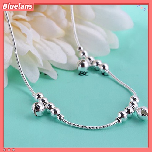 [BLS] Fashion Wanita 3Pcs Lonceng 12manik Rantai Mewah Gelang Kaki Gelang Kaki Pantai