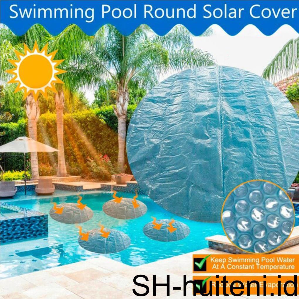 Penutup Kolam Renang Rainproof Dustproof PE Bubble Insulation Film Penutup Kolam Taman Outdoor Aksesoris Kolam Renang