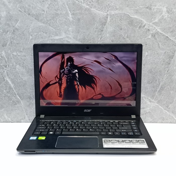 laptop acer E5-476G/ intel I5-8250U/Nvidia MX130/Ram 8GB/SSD 512GB