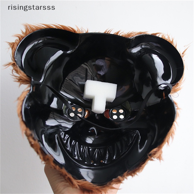 Rsid Span-new Rabbit Bear Cosplay Topeng Halloween Karnaval Pesta Mengerikan Penutup Kepala Kostum Tutup Kepala Props Masquerade Jelly