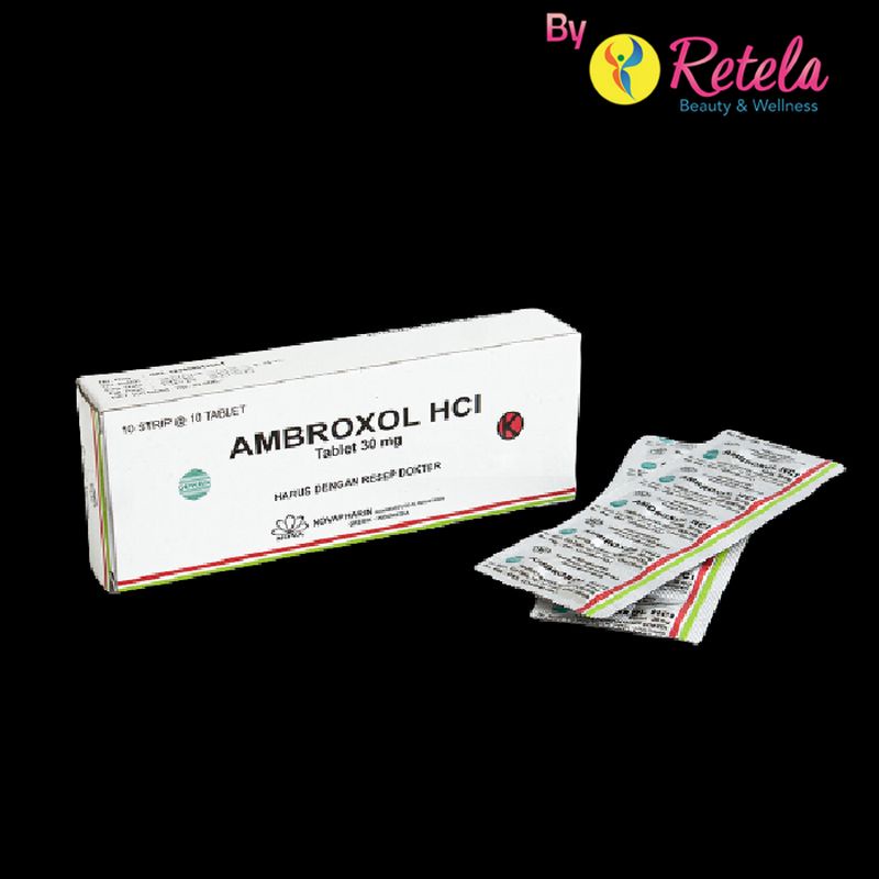 AMBROXOL 30MG 1 STRIP 10 TABLET