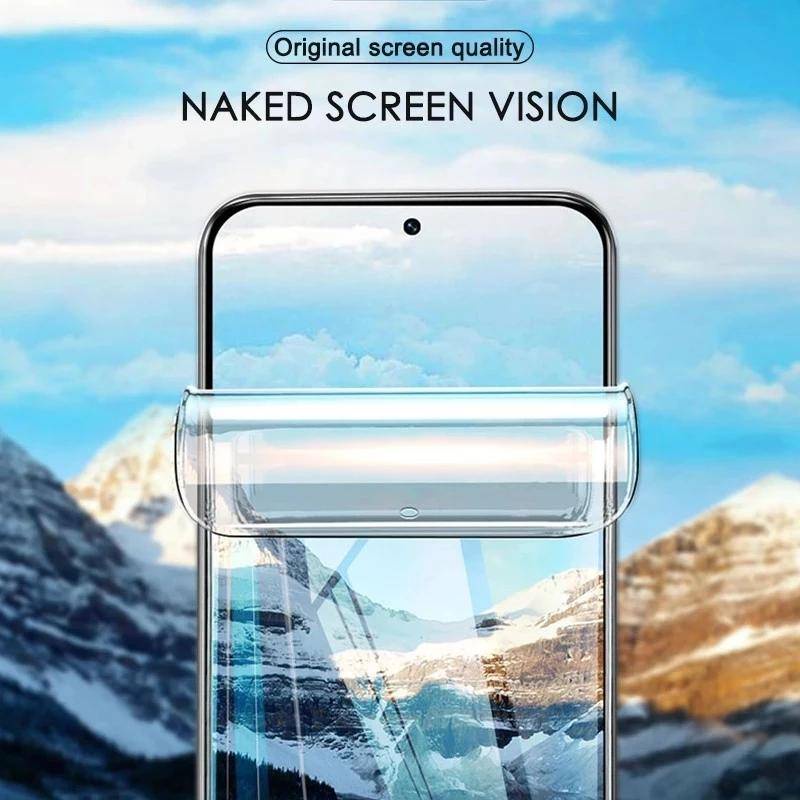 3pcs Full Cover Pelindung Layar Untuk OPPO Find X6 Reno10 Reno8 T 5G Pro Plus Screen Protection Hydrogel Film Untuk OPPO A1 A1x a56s A78 A98 F23 K11x