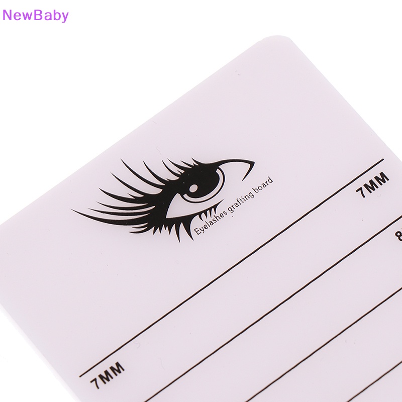 Newbaby Acrylic Adhesive Eyelash Pad Extension Tali Tangan Bulu Mata Palsu Pallet Holder ID