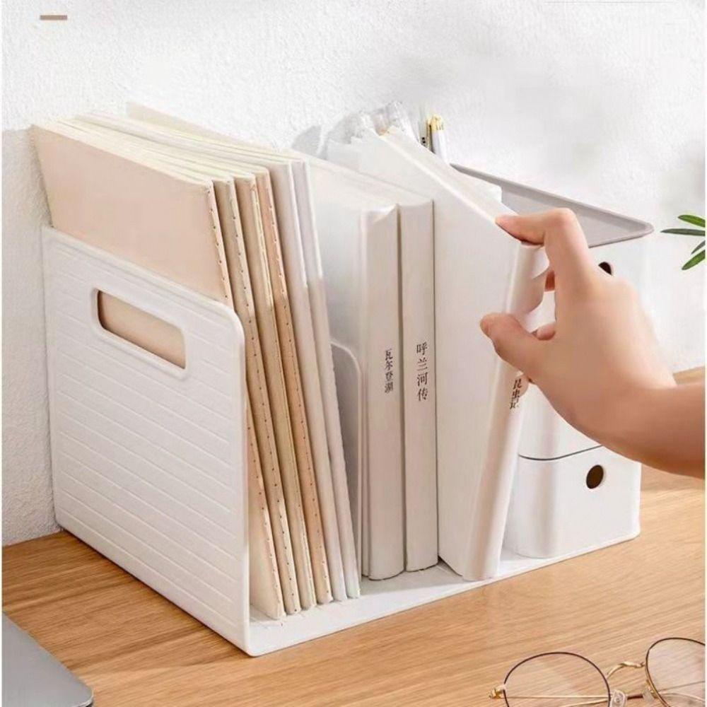 REBUY Rebuy Desktop Organizer Multi-Layer Hemat Ruang INS File Organizer Tempat Pulpen File Folder Rak File Multifungsi Stand Buku Kapasitas Besar Untuk Pelajar