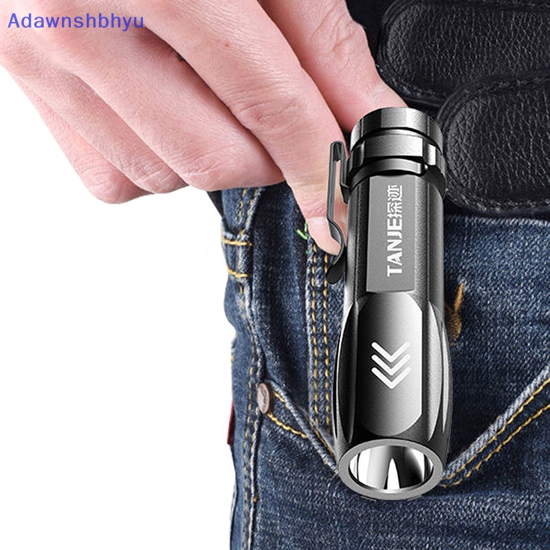 Adhyu Senter Mini USB Rechargeable Torch Camping Light Searchlight Untuk Camping ID