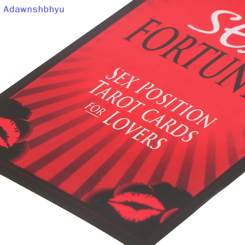 Adhyu 1Box Kartu Tarot Untuk Pecinta Sex Tarot Deck Pasangan Fun Card Game Kartu Set ID