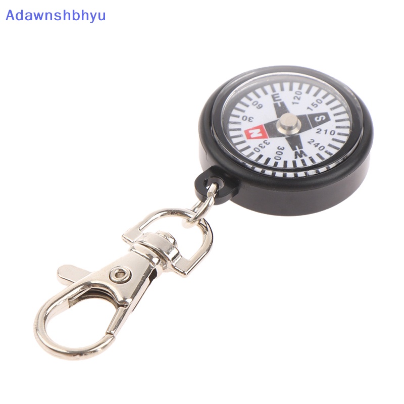 Adhyu Kompas Survival Mini Outdoor Camping Hiking Pocket Navigator Gantungan Kunci Compass ID