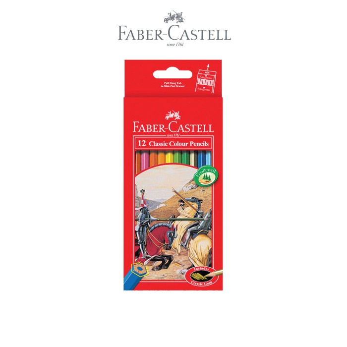 

Faber-Castell Classic Colour Pencils - 12