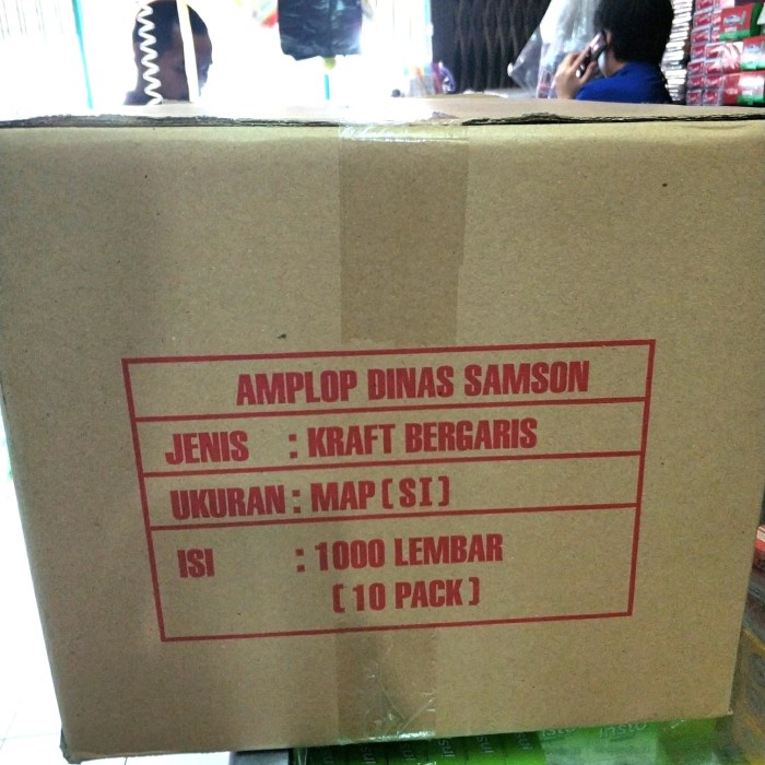 

Amplop Coklat Ukuran Map merk Airmail