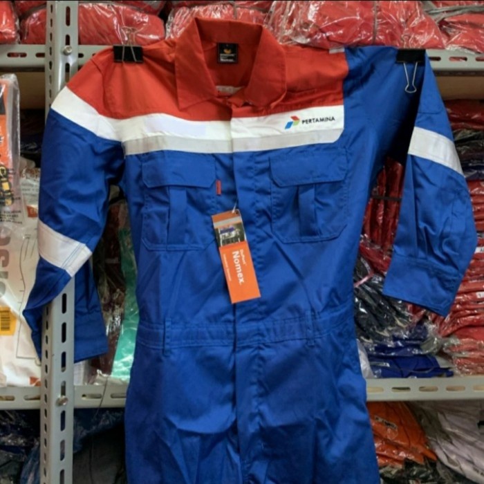COVERALL PERTAMINA / WERPACK PERTAMINA / ORIGINAL MURAH PROMO
