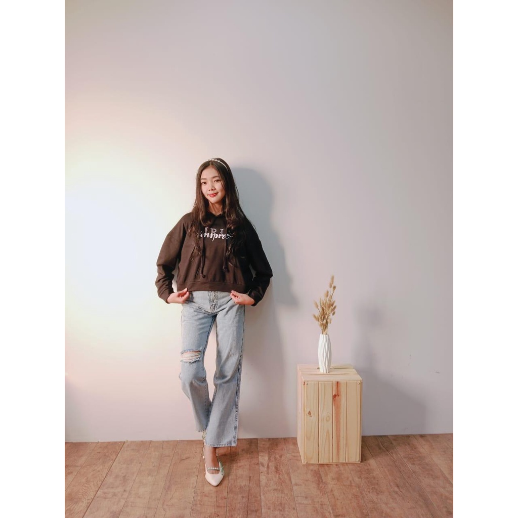 HOODIE WANITA | HOODIE KOREA | KAOS LENGAN PANJANG WANITA | INSPIRE