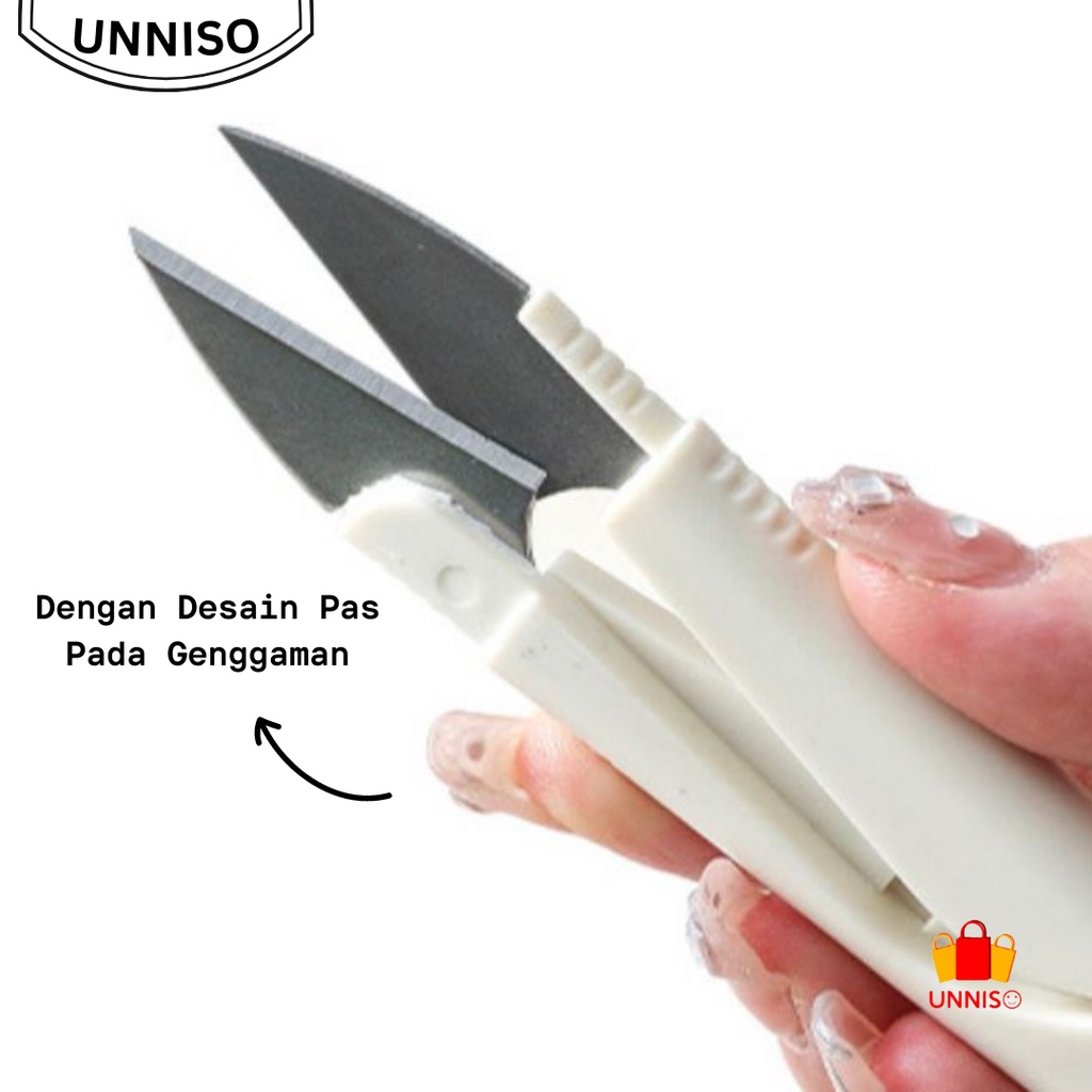 UNNISO - Gunting Jahit Pemotong Benang Premium