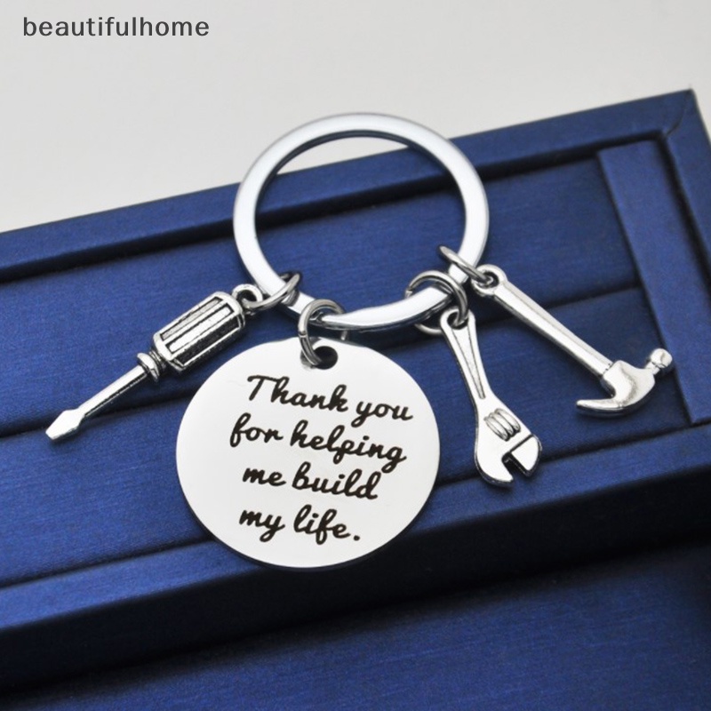 {beautifulhome} Tools Key Chain Palu Obeng Kunci Pas Keychain Dad Tools Hari Ayah.