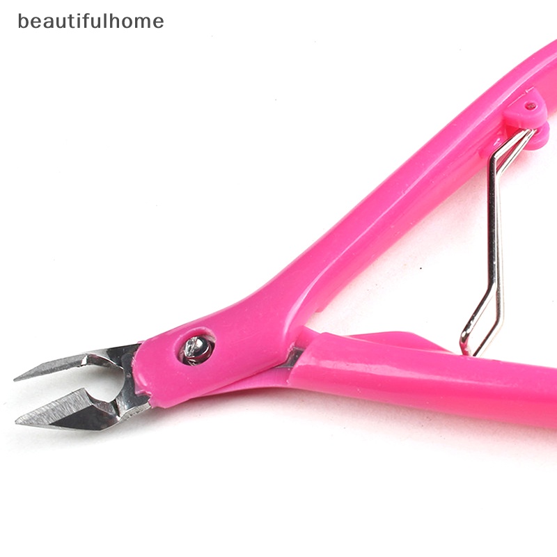 {beautifulhome} Abs Handle Gunting Kuku Pemotong Kuku Nail Art Cuticle Nipper Clipper.