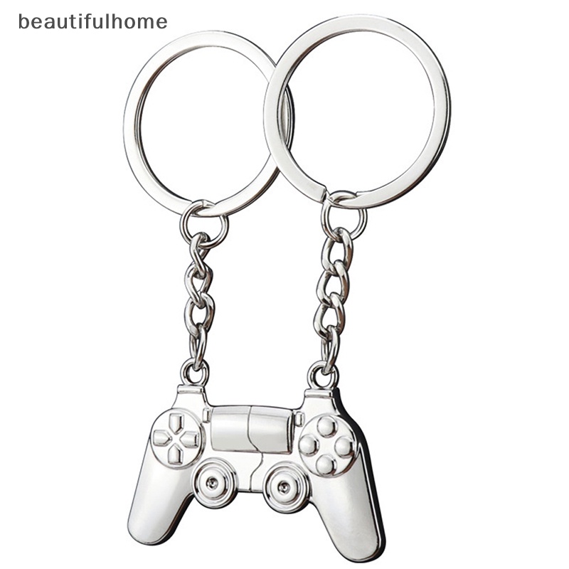 {beautifulhome} Game handle Couple Gantungan Kunci 2 Pcs Pribadi Gantungan Kunci Cinta Hadiah Perhiasan.