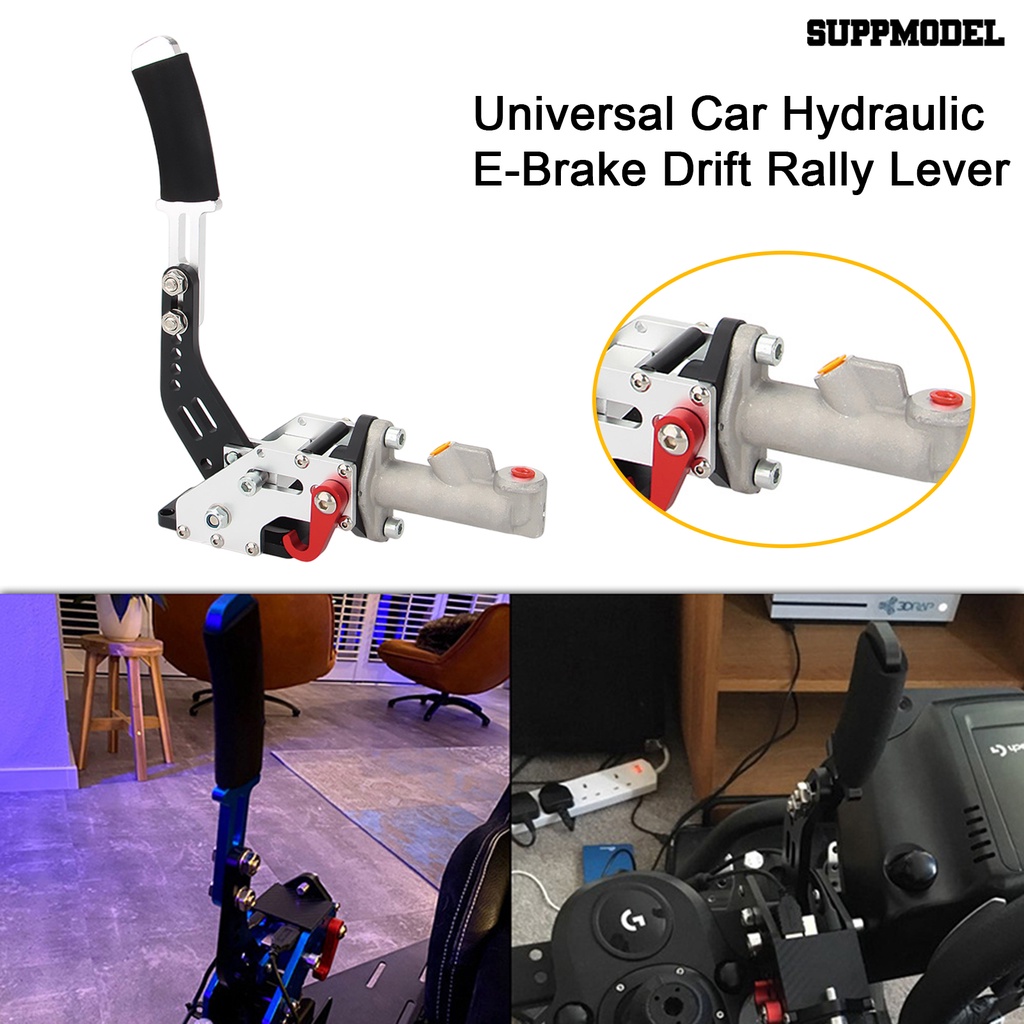 [SM]Racing Rem Tangan Gear Fleksibel Dimodifikasi Paduan Aluminium Universal Mobil Hidrolik E-Brake Drift Rally Lever Perlengkapan Kendaraan