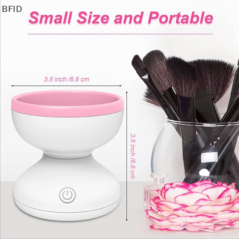 [BFID] Mesin Brush Cleaner Makeup Dengan USB Charging Alat Pembersih Kuas Kosmetik [ID]