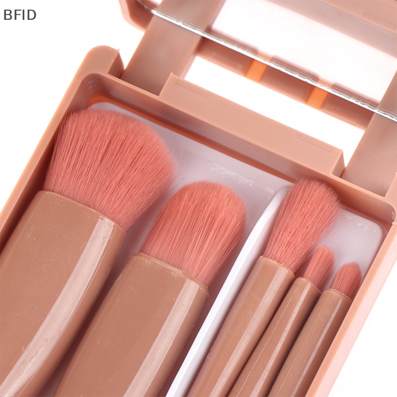 [BFID] 5pcs /Set Kuas Makeup Portable Kuas Foundation Mini Kuas Eyeshadow Set [ID]