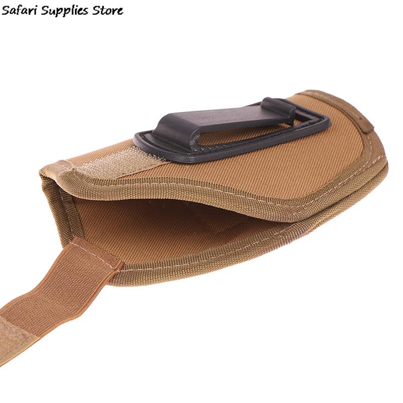 Holster Concealed Soft Comfort Nylon Metal Clip Tactical Waist Sleeve Right Hand Type Revolver Glock