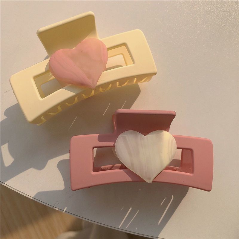 Klip rambut model hati wanita super peri barang import dengan harga grosir bahan berkualitas import harga grosir bisa cod