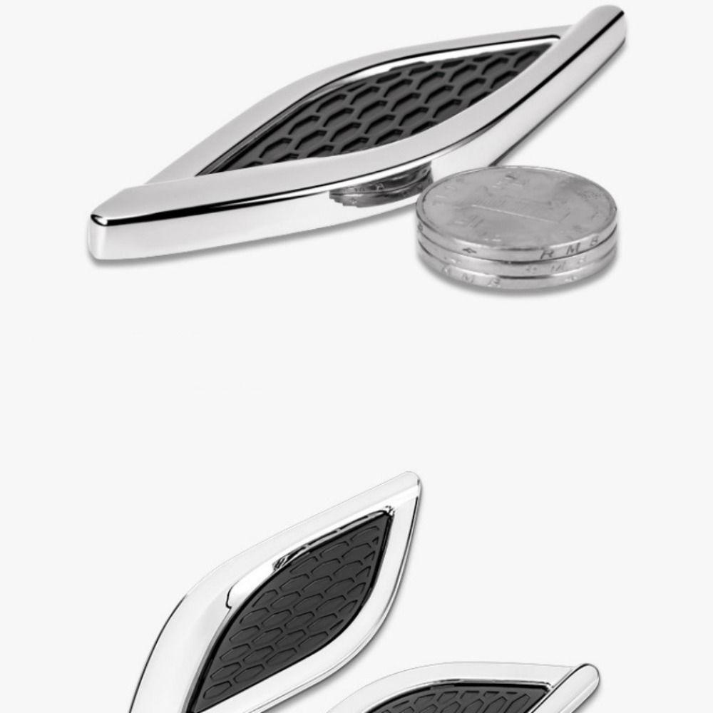 Populer Fender Samping Mobil Universal Zinc Alloy Penutup Lubang Ventilasi Penutup Lubang Angin Hias Untuk BMW