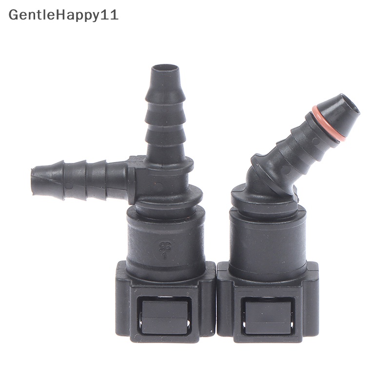 Gentlehappy 7.89 ID6 Auto Car Fuel Line Bundy Tee Selang Coupler Nylon Motor Hose Coupler id