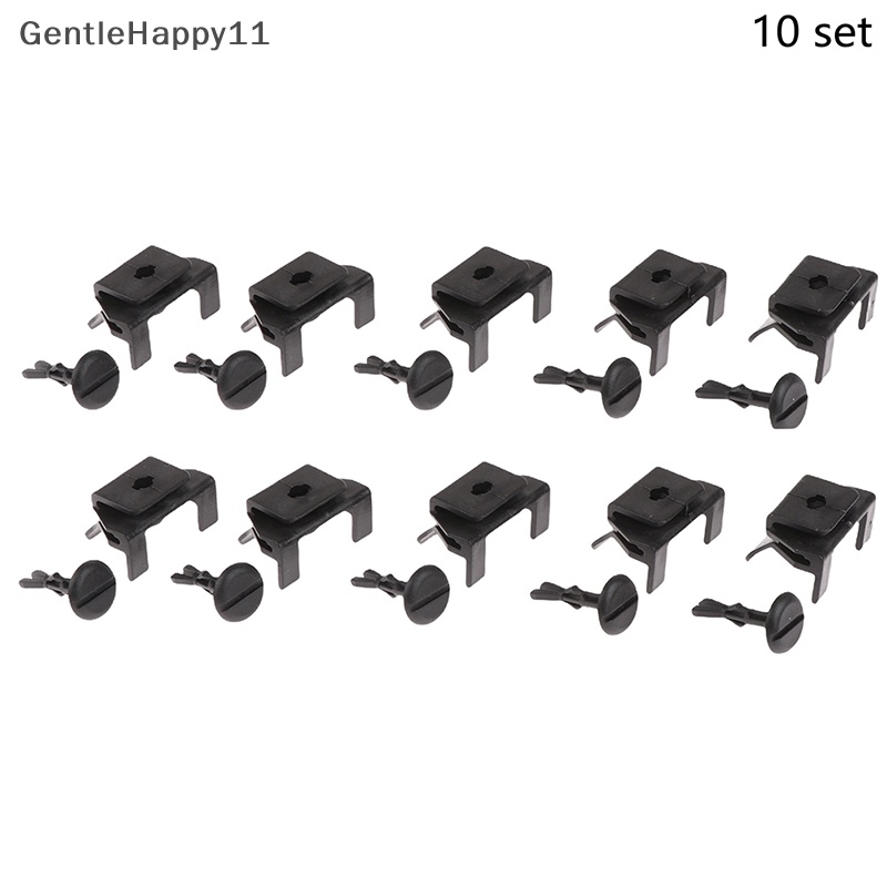 Gentlehappy 10Set Klip Penahan Bemper Depan Mobil Pengencang Penahan Fender Untuk Toyota id