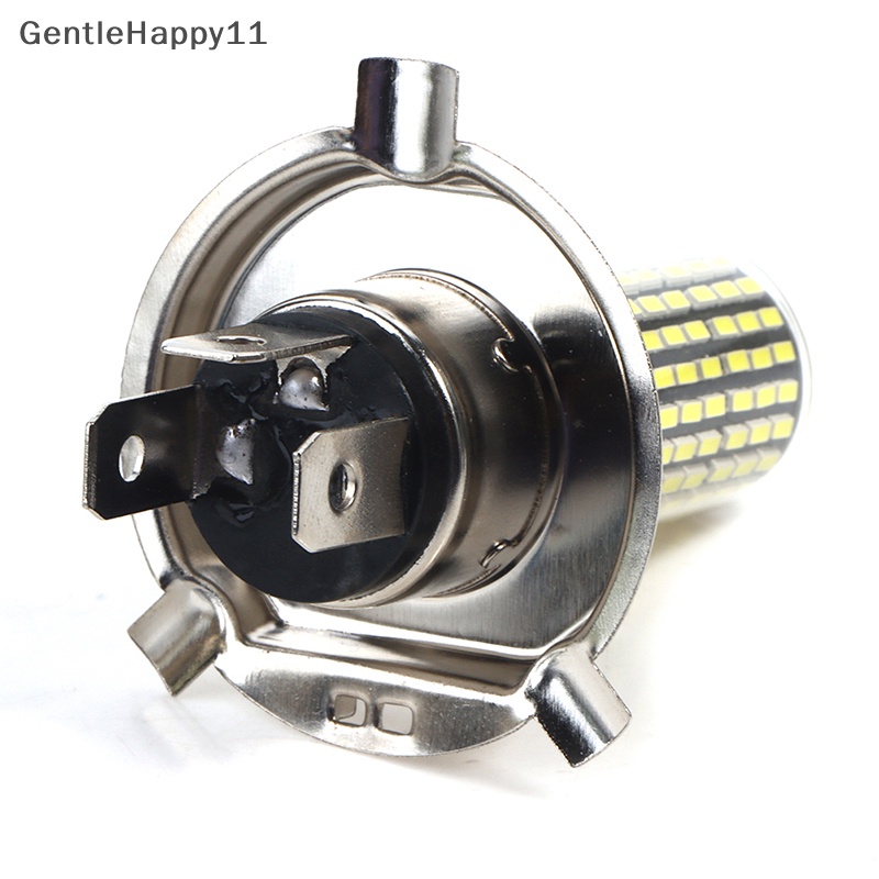 Gentlehappy Lampu Depan Motor LED H4 H6 Bohlam Hi Lo beam 144SMD Moto Lampu Motor LED id