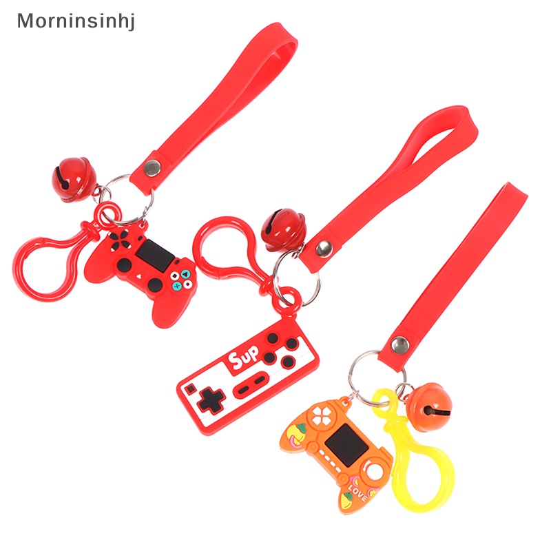 Mornin 1Pc Kreatif Video Game Handle Gantungan Kunci Model Joy Gantungan Kunci Ring Liontin id