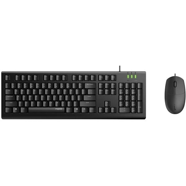 Rapoo X-125s Wired Mouse Keyboard Combo Bundle Bundling Set X125s